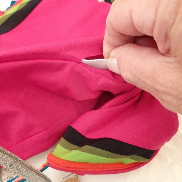 Trina Turk Rainforest Plunge One-Piece Swimsuit Size 14 - NWT Brand New! - Picture 8 of 8